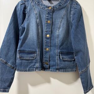 Karl Lagerfeld Blue Denim Jacket